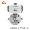 Pneumatc Short Type Jacketed Ball Valve