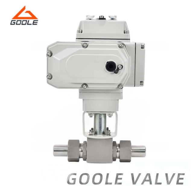 Electric High Pressure Welded Ball Valve