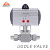 Pneumatic Operated High Pressure Welded Ball Valve