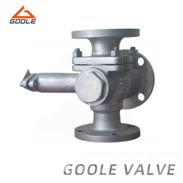 Forged Steel Extended Stem T Port Cryogenic Three Way Ball Valve