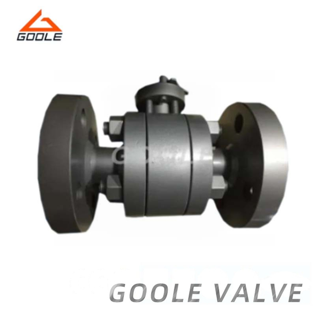 2PCS High Pressure Forged Steel Ball Valve