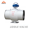 Heating Pipeline Full Welded Trunnion Ball Valve