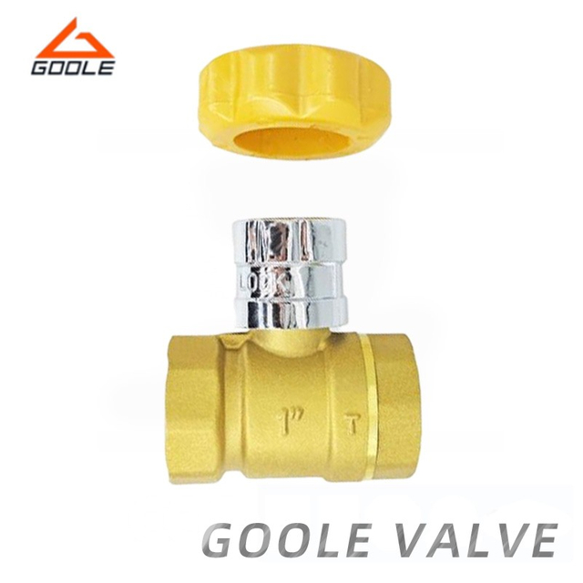Brass Magnetic Locking Ball Valve
