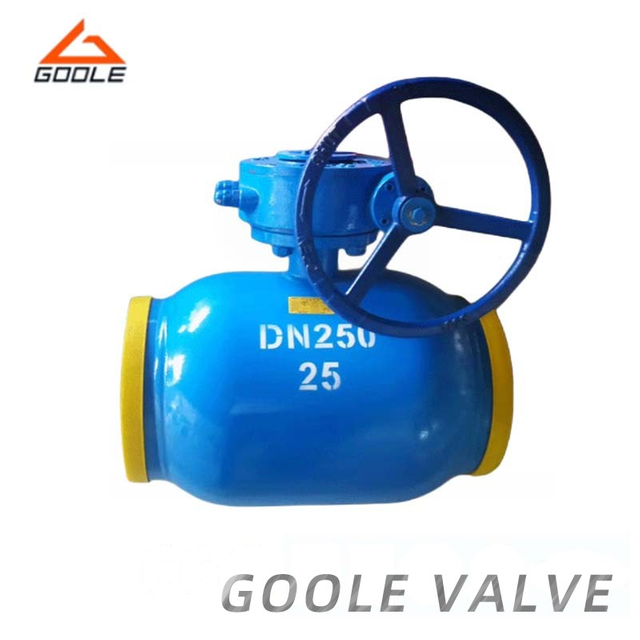 High Pressure Fully Welded Flanged Ball Valve