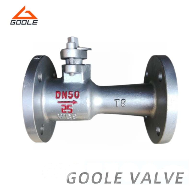 Integrated Flanged High Temperature Ball Valve