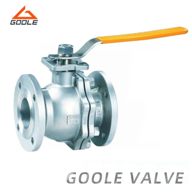 Split Body Flanged Ends Floating Ball Valve