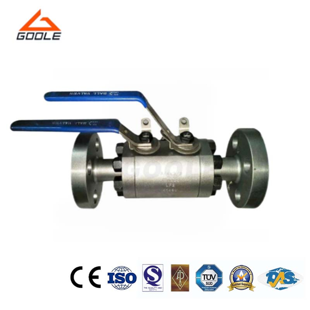 6 Inch Manual Operateed DBB Ball Valve Full Or Reduce Bore Ball Valve