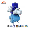 Electric Actuated Forged Steel Trunnion Ball Valve