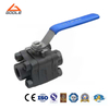 Socket Welded Threaded Forged Steel Floating Ball Valve