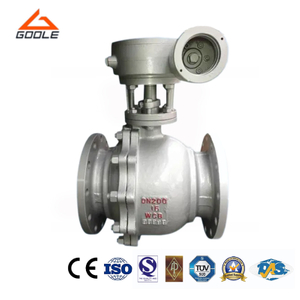 2 PCS Cast Steel Split Body Standard Port Ball Valve