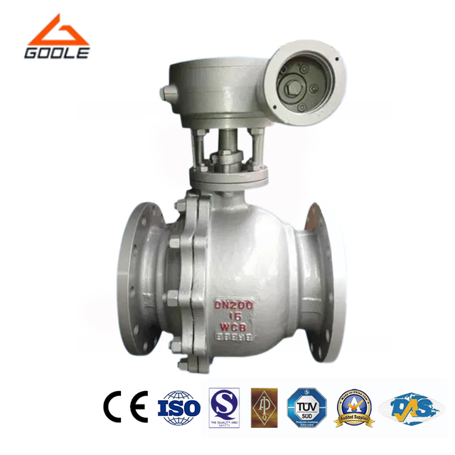 Cast Steel Split Body Flanged Floating Ball Valve