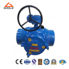 Gear Operated Fully Welded Ball Valve with Screen Mesh