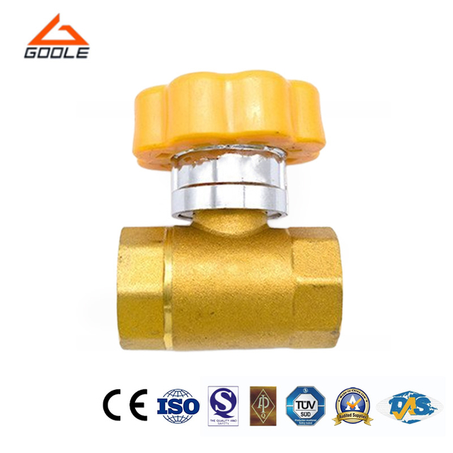 Brass 1 PC Magnetic Locking Ball Valve