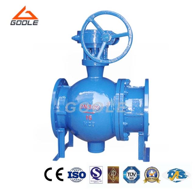 Full Bore Flange Eccentric Semi-Spherical Ball Valve