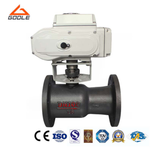 Electric 1PC Integrated Body High Temperature Ball Valve