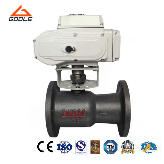 Electric 1PC Integrated Body High Temperature Ball Valve