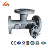 T Port Flanged Combination Three Way Ball Valve