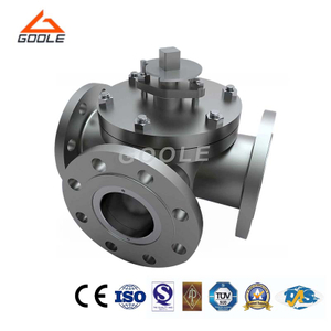 L Port /T Port Three Way Floating Ball Valve