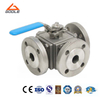 High Pressure Square Body Three Way Ball Valve