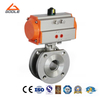 Pneumatic Actuated Stainless Steel Thin Wafer Type Ball Valve