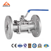 Three Piece Reduced Bore Flanged Ball Valve