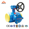 Gear Operated Fully Welded Strainer Ball Valve