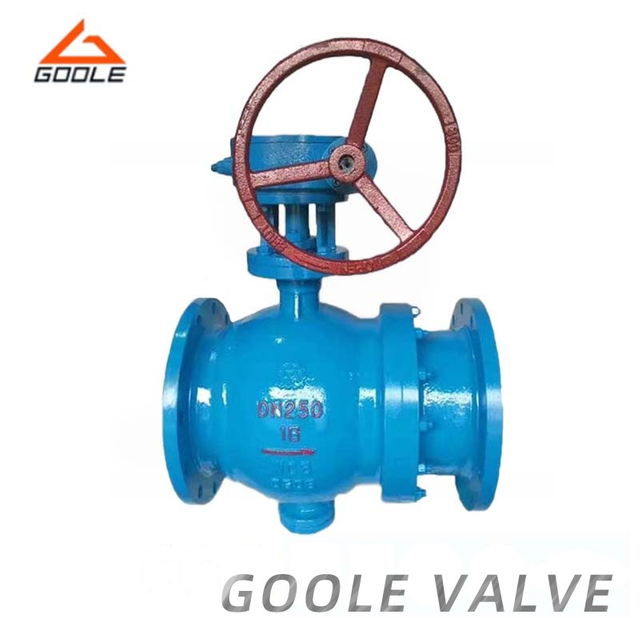 2PCS Forged Full Bore Flange Eccentric Semi-Spherical Ball Valve