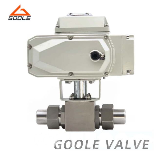 Electric Operated High Pressure Welded Ends Ball Valve