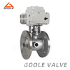 Electric 1PC Integrated Body Flanged Ends Insulation Ball Valve