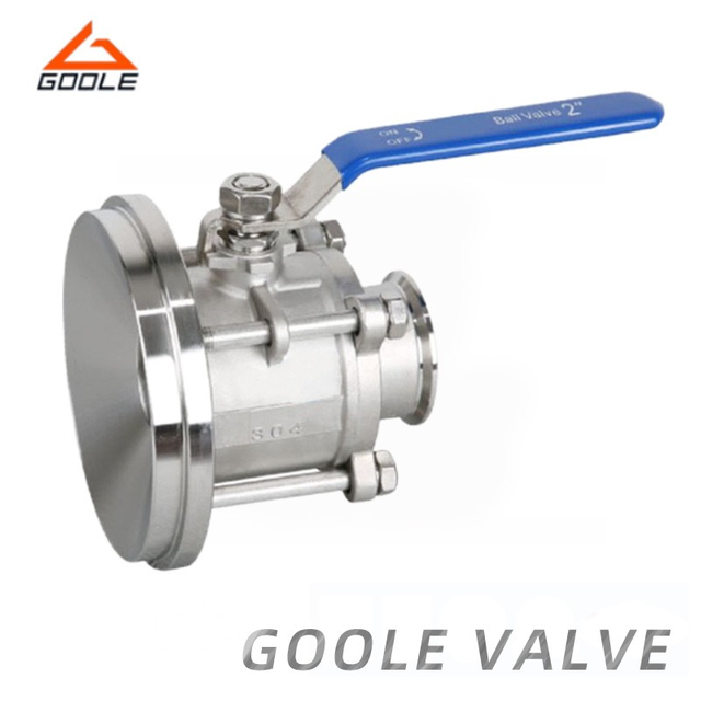 Three Pieces Tank Bottom Sampling Ball Valve