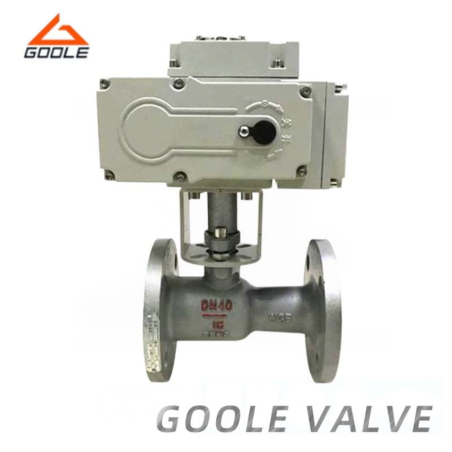 Electric Integrated Body High Temperature Ball Valve