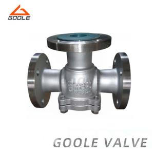 L Port Three Way Floating Ball Valve