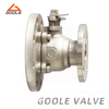 Stainless Steel Flanged Ends Tank Bottom Discharge Ball Valve