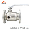 1PC Full Jacketed Flanged Floating Ball Valve