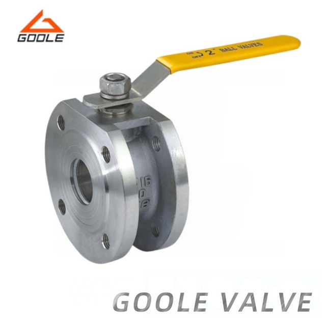 Level Operated Wafer Type Ball Valve