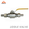 High Pressure Movable Joint External Thread Gas Source Ball Valve