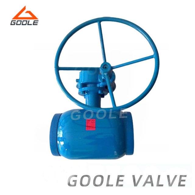 Flanged Fully Welded Trunnion Ball Valve