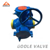 Gear Operated Fully Welded Strainer Ball Valve with Inner Strainer