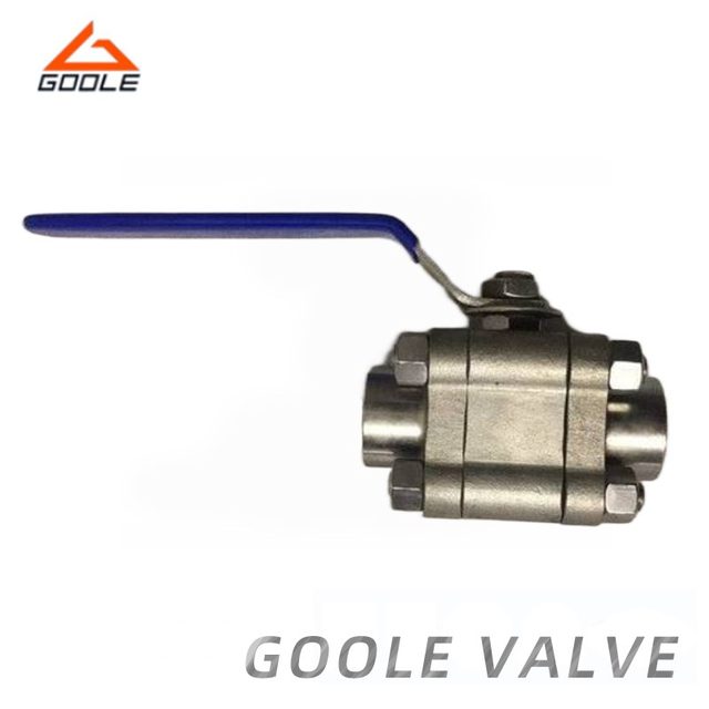 3 Pieces High Pressure Forged Steel Ball Valve