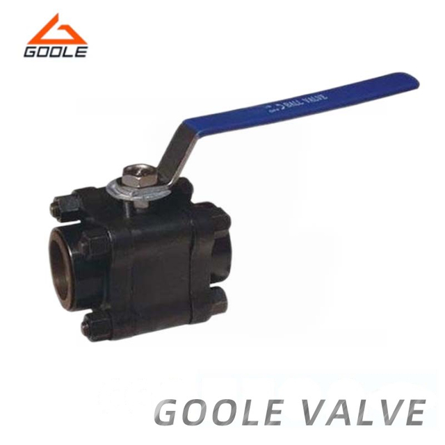 3PC Butt Welded Forged Steel Floating Ball Valve