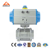 Pneumatic 3PCS Forged Steel Threaded Ball Valve