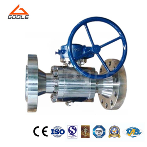 3PCS Forged Steel Stainless Full Bore/Reduced Bore Steel Trunnion Mounted Ball Valve