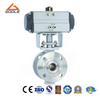 Pneumatic Actuated Forged Steel Flanged V Type Ball Valve