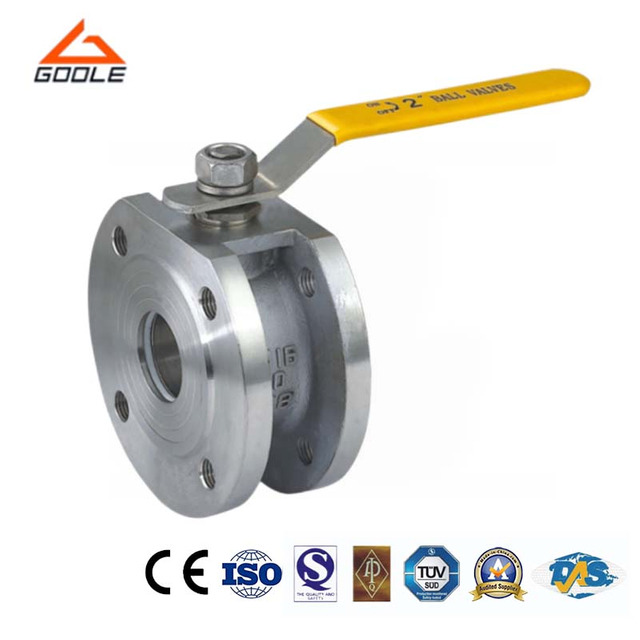 Level Operated Forged Steel Wafer Type Ball Valve