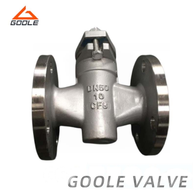 ANSI Stainless Steel Metal Sealing Two Way Plug Valve
