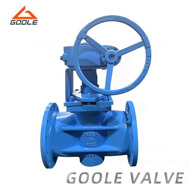 Gear Operated Soft Sealing Eccentric Plug Valve