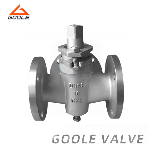 Stainless Steel Three Way Plug Valve