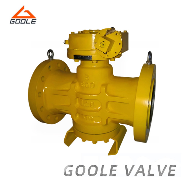 Inverted Oil Seal Flanged Ends Plug Valve
