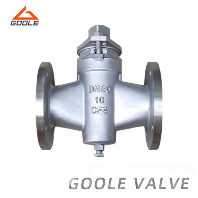 ANSI Stainless Steel Metal Sealing Two Way Plug Valve
