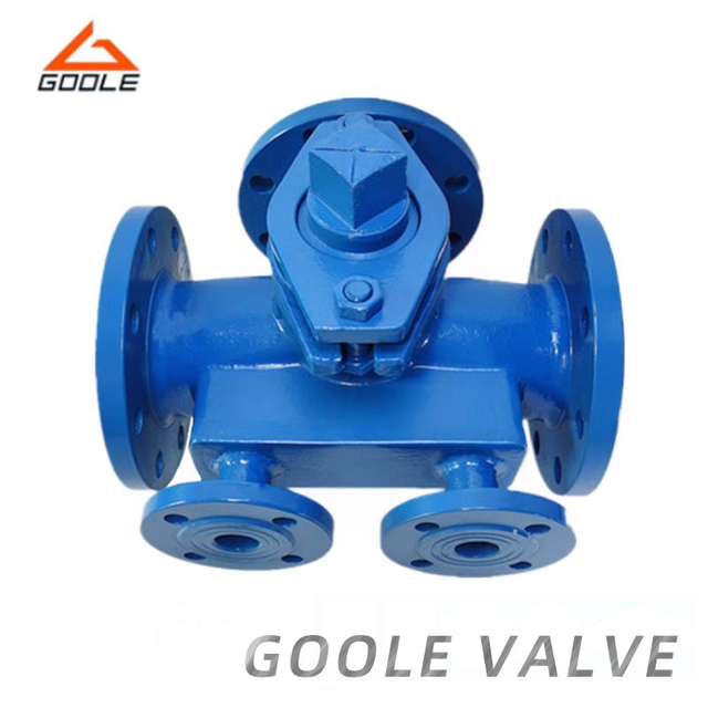 Jacketed Sleeve Type Three Way Plug Valve